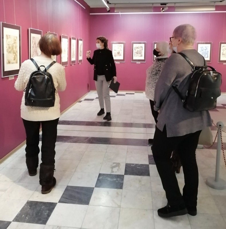 Посещение выставки скульптур «Археоарт»